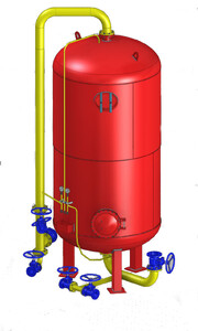 Фильтр ионитный параллельно-точный второй ступени ФИПа II-1,0-0,6-Na, предназначен для работы в различных схемах установок глубокого умягчения и полного химического обессоливания для второй и третей ступени Na- и Н-катионирования и анионирования. Используется на водоподготовительных установках электростанций, промышленных и отопительных котельных.